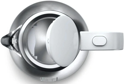 Чайник электрический Braun WK1500WH 1.7л. 2200Вт сталь/белый корпус: металл/пластик