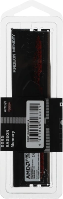 Память DDR5 16GB 4800MHz AMD R5S516G4800U1S Radeon R5 RTL Gaming PC4-38400 CL40 DIMM UDIMM 288-pin 1.1В с радиатором Ret