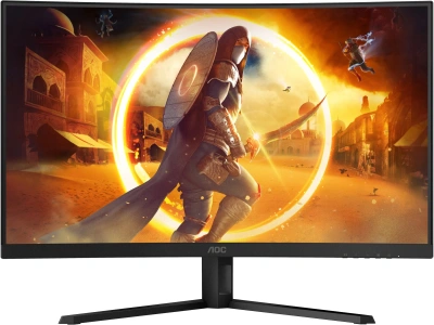Монитор AOC 31.5" Gaming CQ32G4VE черный VA LED 16:9 HDMI матовая 300cd 178гр/178гр 2560x1440 180Hz DP Quad HD 2K (1440p) 7.31кг