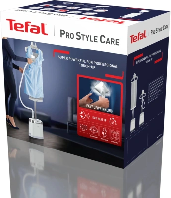 Отпариватель напольный Tefal IT8470E1 2000Вт белый