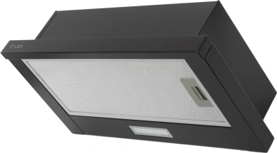 Вытяжка встраиваемая Lex Hubble G 600 черный/стекло черное управление: кулисные переключатели (1 мотор)