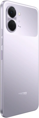 Смартфон Tecno Spark Go 3 64Gb 4Gb фиолетовый моноблок 3G 4G 2Sim 6.75" 720x1600 Android 15 13Mpix 802.11 a/b/g/n/ac GPS GSM900/1800 Protect microSD max1024Gb