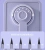 Точилка для карандашей механическая Deli NS077-S-violet Nusign 1 отверстие пластик фиолетовый