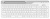 Клавиатура A4Tech FBK25 белый/серый USB беспроводная BT/Radio slim Multimedia (FBK25 WHITE)