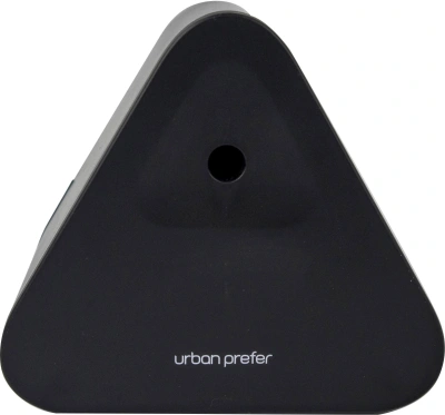 Точилка для карандашей механическая Kw-Trio 031GA-BLK 1 отверстие пластик черный