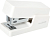 Степлер мини Deli ENS083WHITE Linfini N10 24/6 (15листов) белый 15скоб металл/пластик блистер