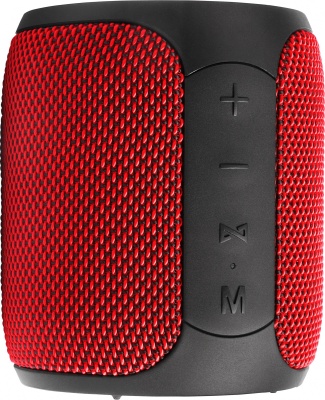 Колонка порт. Ural ТТ М3+ мини красный 16W 2.0 BT/3.5Jack 10м 2500mAh (УРАЛ ТТ М3+ МИНИ К)