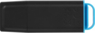 Флеш Диск Kingston 128GB DataTraveler Exodia DTXG2/128GB USB3.0 черный/голубой