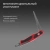 Нож перочинный Victorinox RangerGrip 78 (0.9663.MC) 130мм 12функц. красный/черный карт.коробка