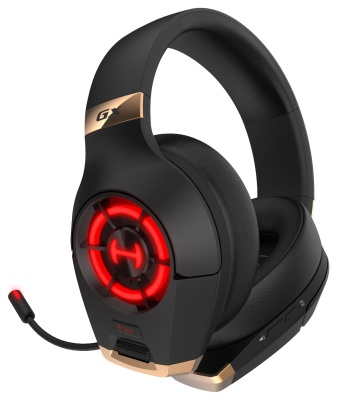 Наушники с микрофоном Edifier GX черный 2м мониторные USB оголовье