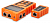 Тестер кабельный Lanmaster LAN-TST-WRM-400-POE оранжевый/черный