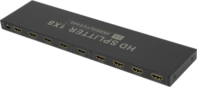 Сплиттер аудио-видео Premier 5-872-8V2 HDMI (f)/8xHDMI (f) черный