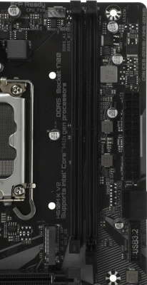Материнская плата Gigabyte H610M K V2 Soc-1700 Intel H610 2xDDR5 mATX AC`97 8ch(7.1) GbLAN+HDMI+DP