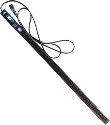 Блок распределения питания Lanmaster TWT-PDVI-20C9-C0 верт.размещ. 20xC19 базовые 16A C20 3м