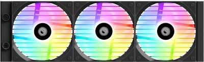 Система водяного охлаждения ID-Cooling FX360 LCD ARGB Soc-AM5/AM4/1200/1700/1851 черный 4-pin 27.2dB Al LCD 350W Ret