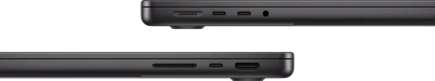 Ноутбук Apple MacBook Pro A3401 M4 Pro 12 core 24Gb SSD512Gb/16 core GPU 14.2" Liquid Retina XDR (3024x1964) macOS black WiFi BT Cam (MX2H3HN/A)