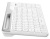 Клавиатура A4Tech FBK25 белый/серый USB беспроводная BT/Radio slim Multimedia (FBK25 WHITE)