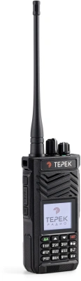 Рация Терек РК-322-DMR v.2024 3000кан. аккум. сигн.Цифровой/Аналоговый черный
