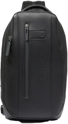 Рюкзак слинг Piquadro Urban CA6801UB00/N черный натур.кожа