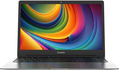 Ноутбук Digma EVE P4850 Pentium N5030 8Gb SSD256Gb Intel UHD Graphics 605 14" IPS FHD (1920x1080) Windows 11 Pro dk.grey WiFi BT Cam 4800mAh (DN14N5-8CXW01)