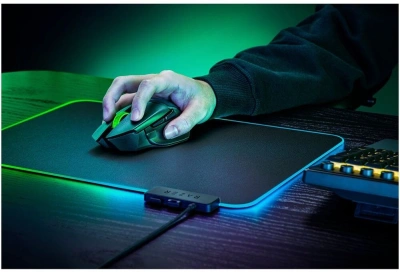 Мышь Razer Basilisk V3 X Hyperspeed черный оптическая 18000dpi беспров. USB 9but (RZ01-04870100-R3G1)