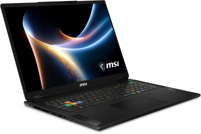 Ноутбук MSI Stealth 18 HX A2WI-083RU Core Ultra 9 290HX Plus 32Gb SSD2Tb NVIDIA GeForce RTX5080 16Gb 18" IPS UHD+ (3840x2400) Windows 11 Home black WiFi BT Cam (9S7-183341-083)