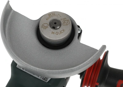 Углошлифовальная машина Metabo WE 15-125 Quick 1550Вт 11000об/мин рез.шпин.:M14 d=125мм (600448000)