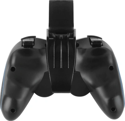 Геймпад Defender Blaster черный Bluetooth Беспроводной виброотдача (в компл.:держатель для смартфона/кабель USB) (64283)