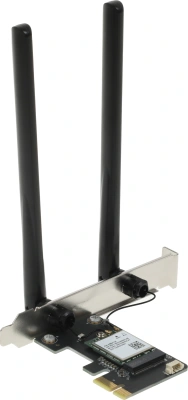 Сетевой адаптер Wi-Fi + Bluetooth Mercusys MA70XE AX1800 PCI Express (ант.внеш.несъем.) 2ант.