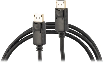 Кабель аудио-видео Buro V2.0 DisplayPort (m)/DisplayPort (m) 1.5м. черный (BU-DP2.0-1.5M)