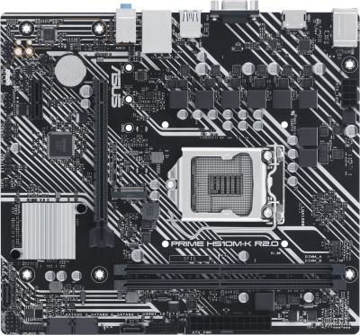 Материнская плата Asus PRIME H510M-K R2.0 Soc-1200 Intel H470 2xDDR4 mATX AC`97 8ch(7.1) GbLAN+VGA+HDMI