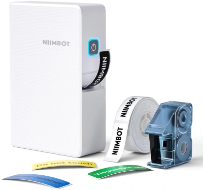 Термопринтер Niimbot N1 (1746888) 203dpi 40мм/с/USB/BT для печ.этик. белый