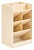 Органайзер настольный Deli 8939WHITE 120х91х205мм белый пластик