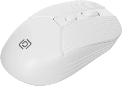 Мышь Оклик 509MW white белый оптическая 1600dpi беспров. USB для ноутбука 4but (1885186)