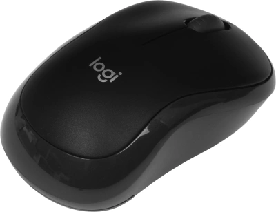 Мышь Logitech B175 черный оптическая 1000dpi беспров. USB для ноутбука 2but (910-004332)