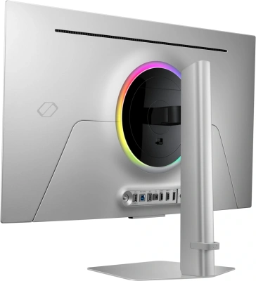 Монитор Samsung 32" Odyssey OLED G8 S32FG810SIXCI серебристый QD OLED LED 16:9 HDMI матовая HAS Piv 1000000:1 260cd 178гр/178гр 3840x2160 240Hz FreeSync Premium Pro DP 4K USB 8.4кг