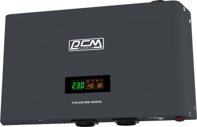 Стабилизатор напряжения Powercom WM-3000VA 1800Вт 3000ВА графитовый