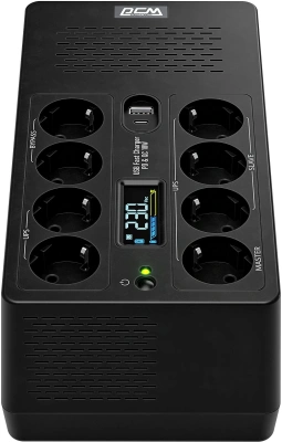 Источник бесперебойного питания Powercom Fly FLY1050EU 630Вт 1050ВА черный