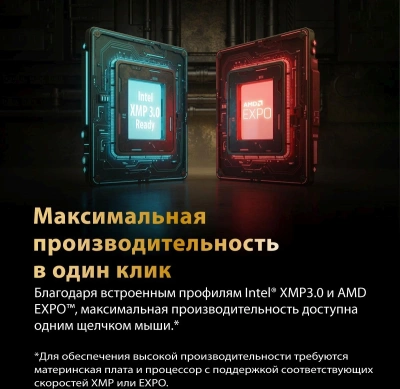 Память DDR5 2x32GB 6000MHz Patriot VXA564G6030K Viper Xtreme 5 Aurum RTL Gaming PC5-48000 CL30 DIMM UDIMM 288-pin 1.35В dual rank с радиатором Ret