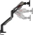 Кронштейн для мониторов Ultramounts UM743BG черный/серый 24"-57" макс.30кг крепление к столешнице поворот и наклон Кронштейн для мониторов Ultramounts UM743BG черный/серый 24"-57" макс.30кг крепление к столешнице поворот и наклон
