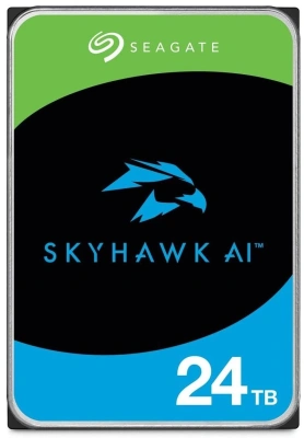 Жесткий диск Seagate SATA-III 24TB ST24000VE002 SkyHawkAI 512E (7200rpm) 512Mb 3.5"