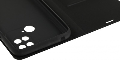 Чехол (флип-кейс) BoraSCO для Xiaomi Poco C40 Book Case черный (70748)