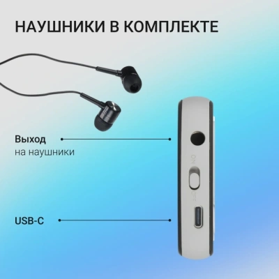 Плеер Hi-Fi Flash Digma S4 8Gb черный/серый/1.8"/FM/microSDHC