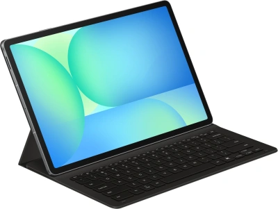 Чехол-клавиатура Samsung для Samsung Galaxy Tab S10 FE+ Book Cover Keyboard Slim поликарбонат/полиуретан черный (EF-DX620UBRGRU)