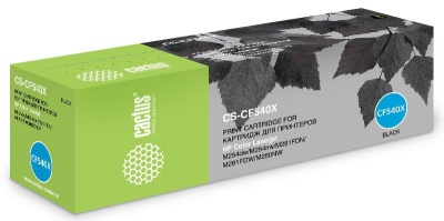 Картридж лазерный Cactus CS-CF540X CF540X черный (3200стр.) для HP LJ M254dw/M280nw/M281fdn