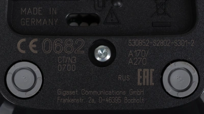 Р/Телефон Dect Gigaset A170 черный АОН