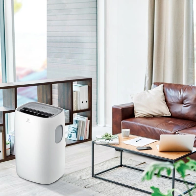 Кондиционер мобильный Electrolux Loft EACM-8 CL/N3 белый площ.21м2