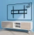 Кронштейн для телевизора Holder LCD-F8601-B черный 55"-100" макс.75кг настенный фиксированный Кронштейн для телевизора Holder LCD-F8601-B черный 55"-100" макс.75кг настенный фиксированный