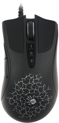Мышь A4Tech Bloody A90 черный оптическая 6200dpi USB 8but
