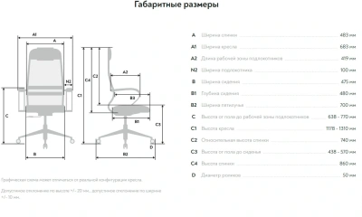 Кресло Метта SU-B-10 черный сиденье черный сетка с подголов. крестов. сталь хром